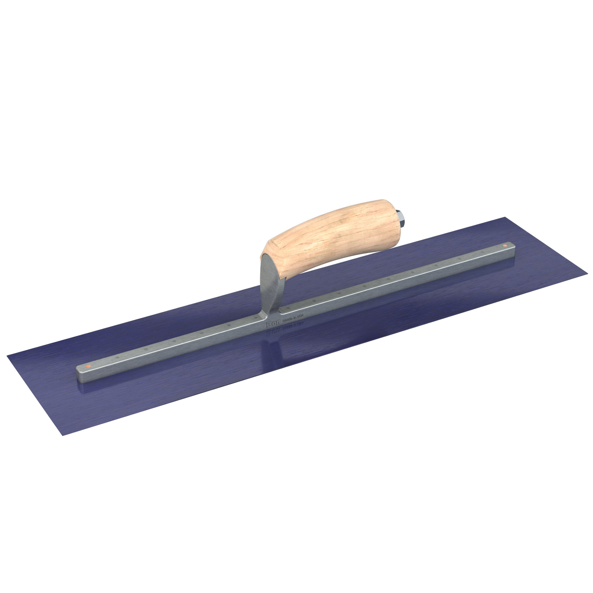 Bon Steel City, Finish Trowel - Sq. - Bs Fx- 20 x 5 - Wd, Width 5 in, Length 20 in, Blade Material Blue Steel, Model# 66-328